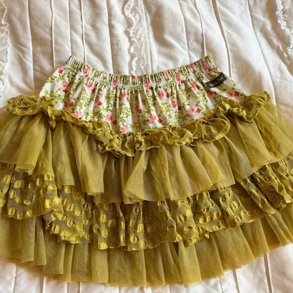 Matilda Jane Clothing Girls Size 8 Cotton Candy Tulle Skirt - Picture 1 of 3